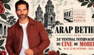 Arap Bethke se une a la celebración del Festival Internacional de Cine de Morelia