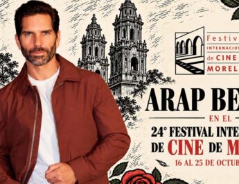 Arap Bethke se une a la celebración del Festival Internacional de Cine de Morelia