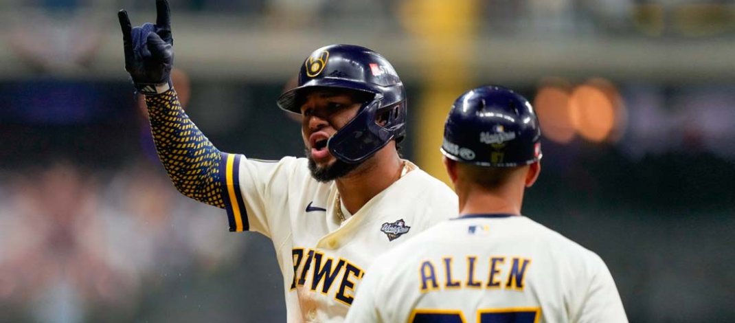 MLB: Brewers tomaron ventaja en la Serie Mundial tras apretado triunfo ante Rays